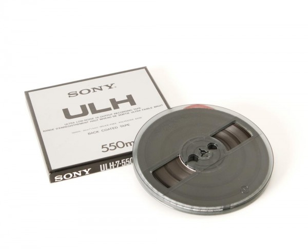Sony ULH 18er tape reel DIN plastic with tape