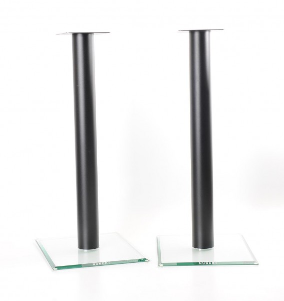 Nubert speaker stand glass metal