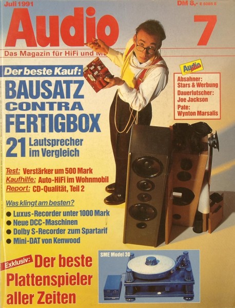 Audio 7/1991 Zeitschrift