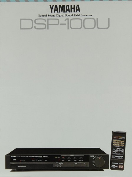 Yamaha DSP-100 U Prospekt / Katalog