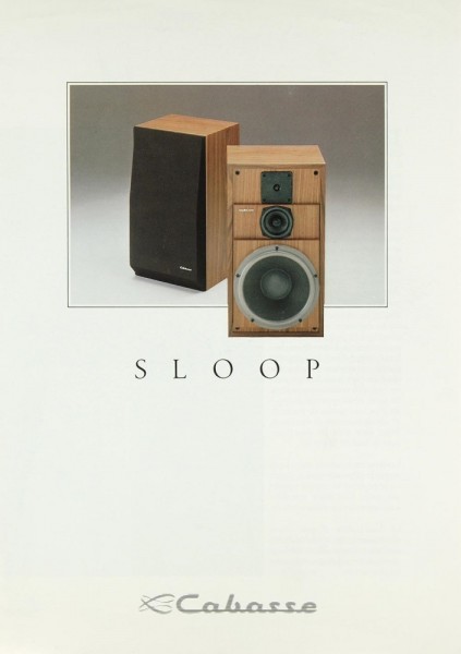 Cabasse Sloop Brochure / Catalogue