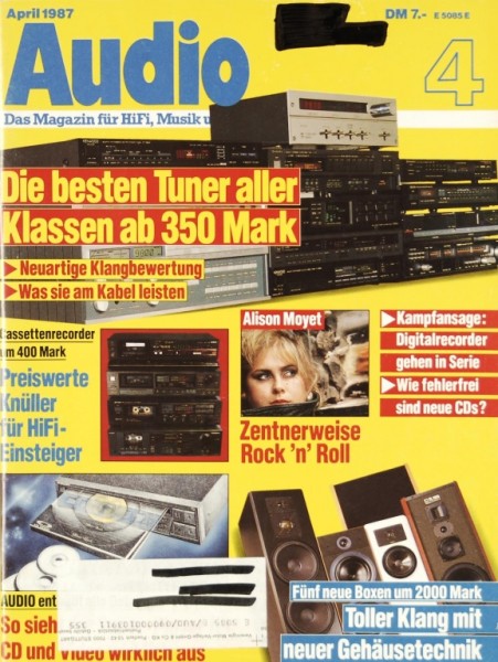 Audio 4/1987 Magazine