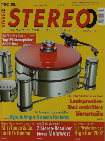 Stereo 7/2007 Zeitschrift