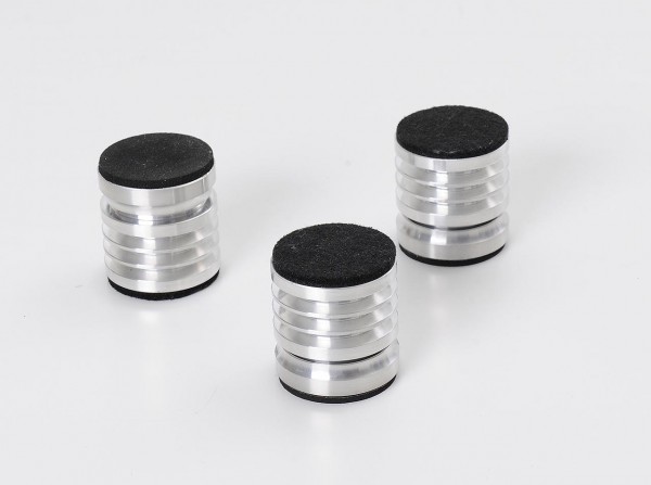FPH Acoustic damper absorber silver set of 3