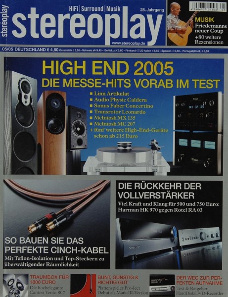 Stereoplay 5/2005 Zeitschrift