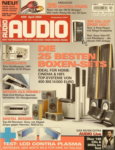 Audio 4/2004 Zeitschrift