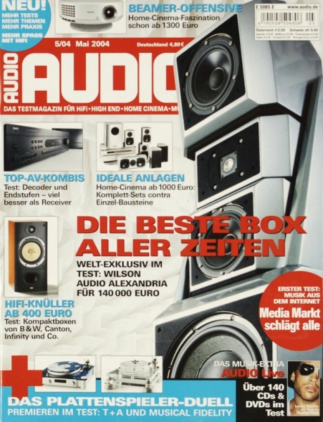 Audio 5/2004 Zeitschrift