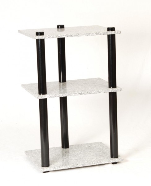 Rack granite metal with 3 shelves