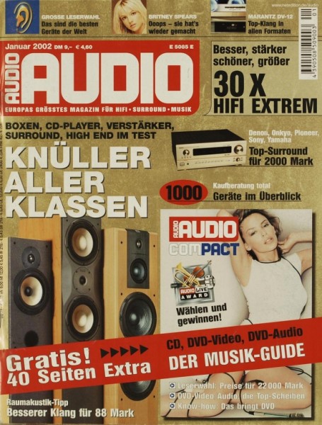 Audio 1/2002 Zeitschrift