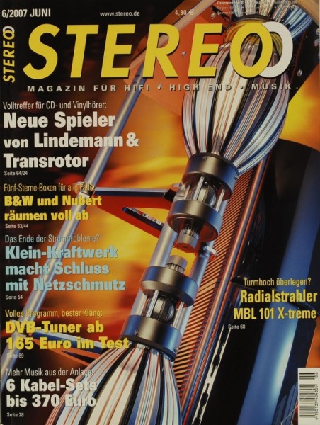 Stereo 6/2007 Zeitschrift