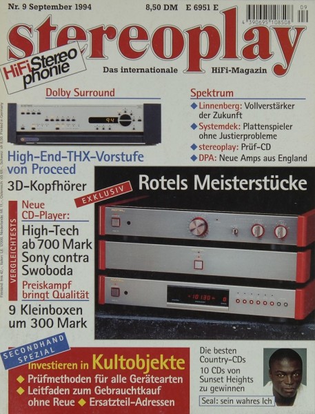 Stereoplay 9/1994 Zeitschrift