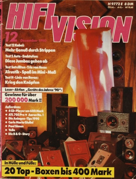 Hifi Vision 12/1990 Zeitschrift
