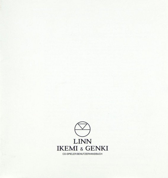Linn Ikemi / Genki Operating Instructions