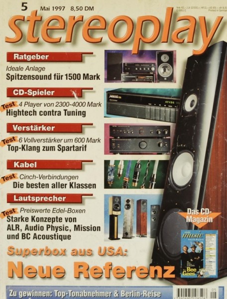 Stereoplay 5/1997 Zeitschrift