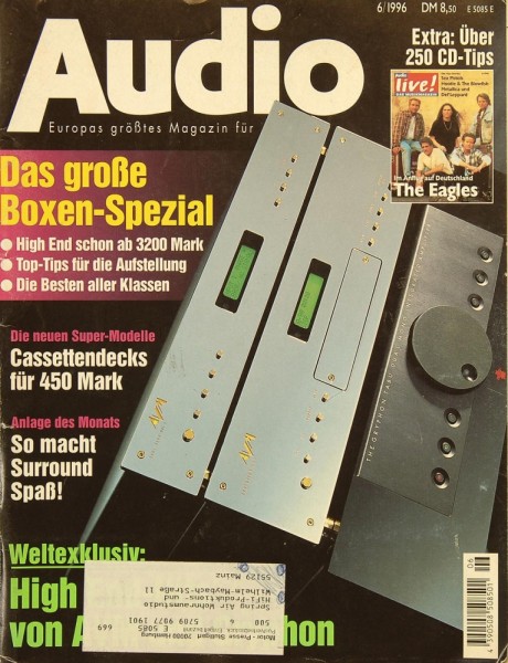 Audio 6/1996 Zeitschrift