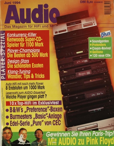 Audio 6/1994 Zeitschrift