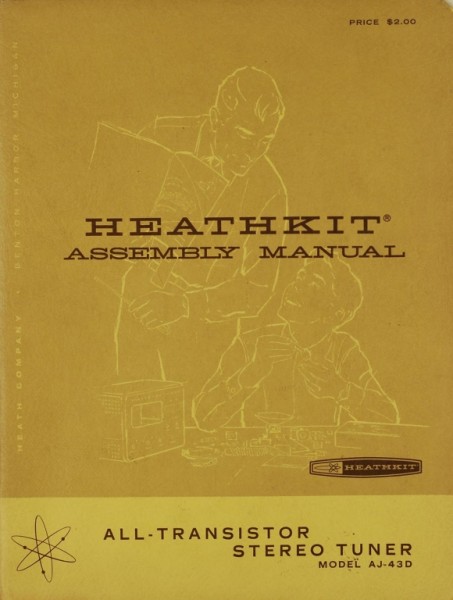 Heathkit AJ-43 D Schaltplan / Serviceunterlagen