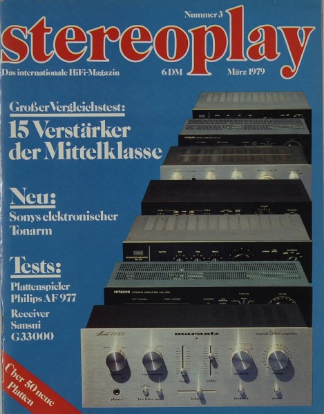 Stereoplay 3/1979 Zeitschrift