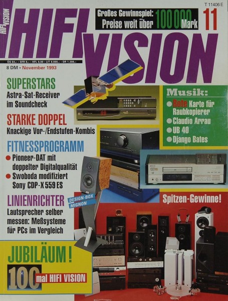 Hifi Vision 11/1993 Zeitschrift