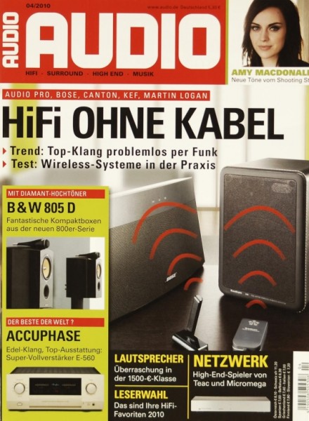 Audio 4/2010 Zeitschrift