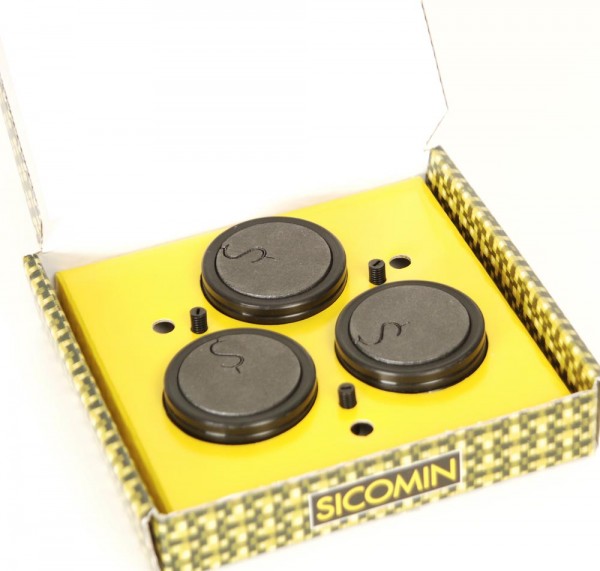 Audioplan Sicomin Antispike 20mm Gerätefüße 3er Set