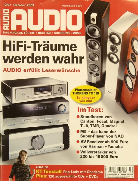 Audio 10/2007 Zeitschrift