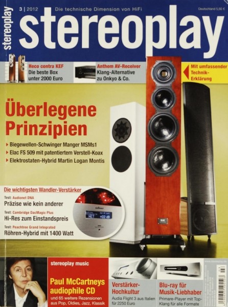 Stereoplay 3/2012 Zeitschrift