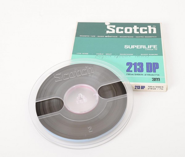 Scotch 213 DP Tonband 18 cm DIN Kunststoff