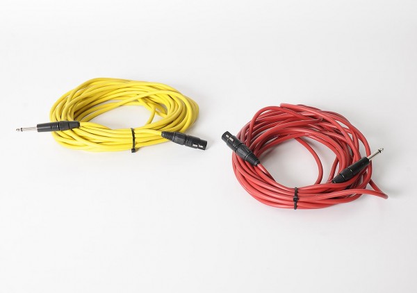 Device cable jack 6.35 mm - XLR 10.0 m