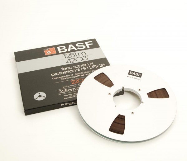 BASF DPR-26 27 NAB tape reel with tape
