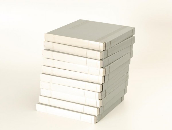 BASF tape archive boxes 18cm grey 10er Set