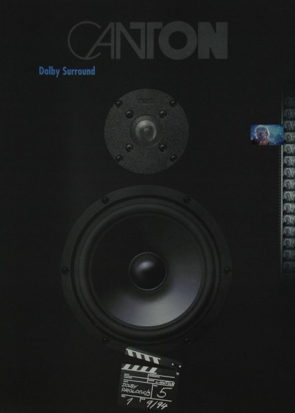 Canton Dolby Surround .- Movie Packs Prospekt / Katalog