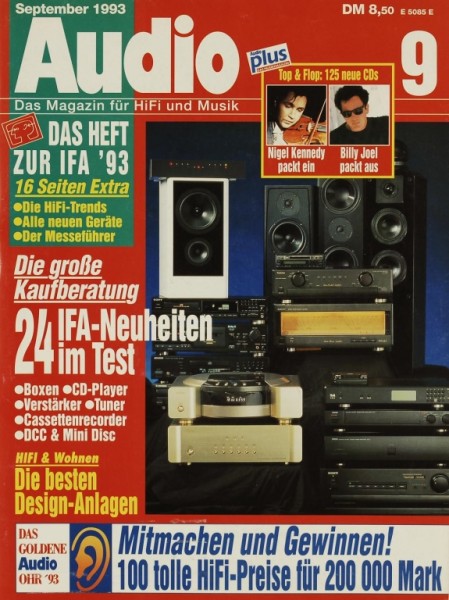 Audio 9/1993 Zeitschrift