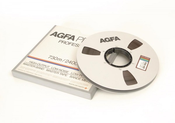 Agfa 1 lot de 12 bandes magnetiques AGFA Professional PEM 468 