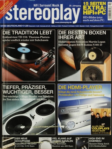 Stereoplay 7/2005 Zeitschrift