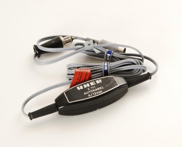 Uher K 711 Connection cable for 12 Volt and 6 Volt