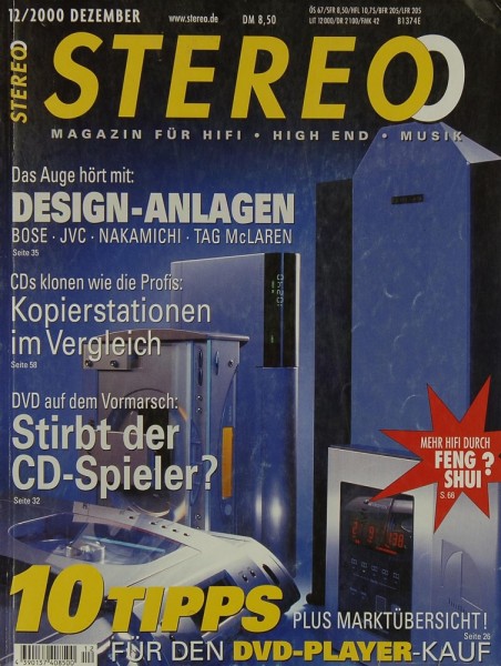 Stereo 12/2000 Zeitschrift