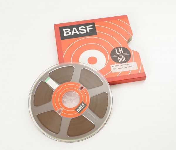 BASF DP26 LH-22 22cm reel with tape