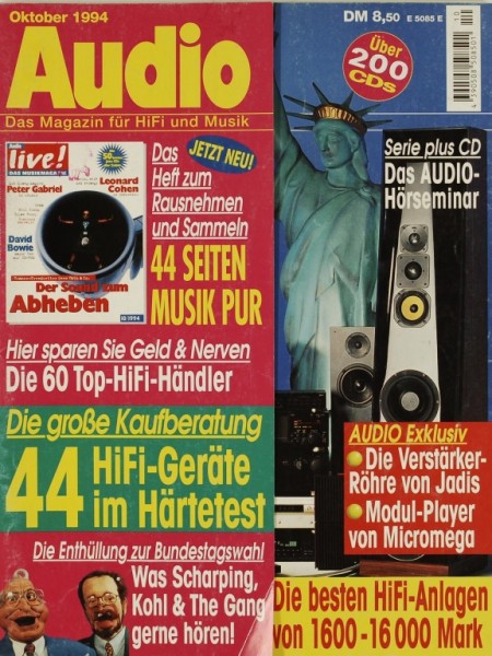 Audio 10/1994 Zeitschrift