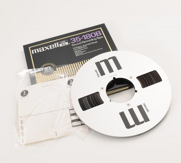 Maxell UDXL 35-180B tape reel 27cm NAB metal