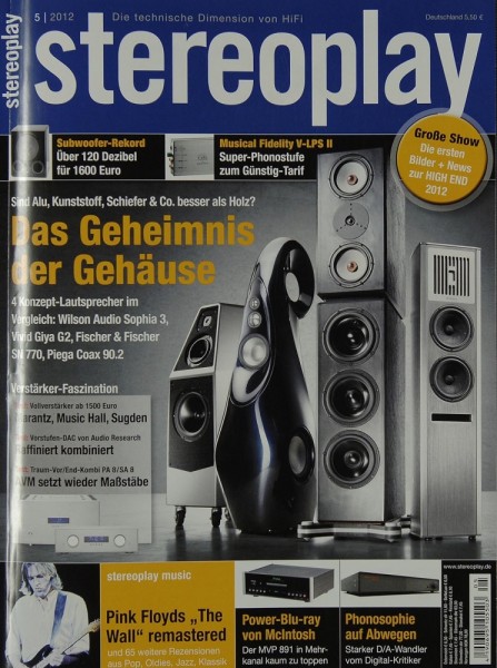 Stereoplay 5/2012 Zeitschrift