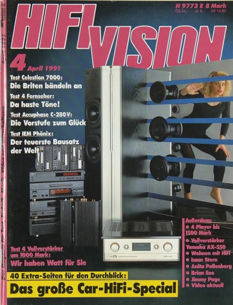 Hifi Vision 4/1991 Zeitschrift