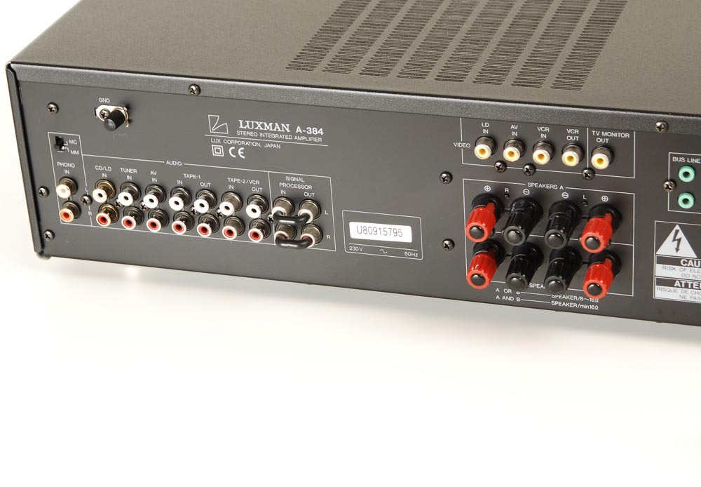 Luxman A-384 | Integrated Amplifiers | Amplifiers | Audio Devices 