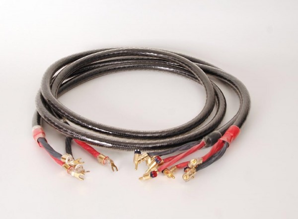 Straight Wire Black Silc Bi-Wire 2.55