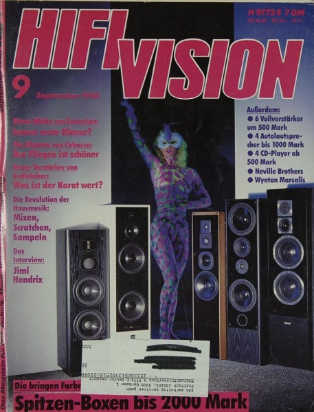 Hifi Vision 9/1990 Zeitschrift