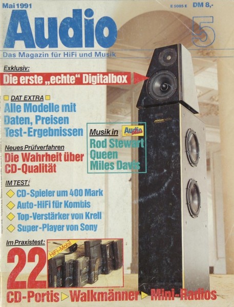 Audio 5/1991 Zeitschrift