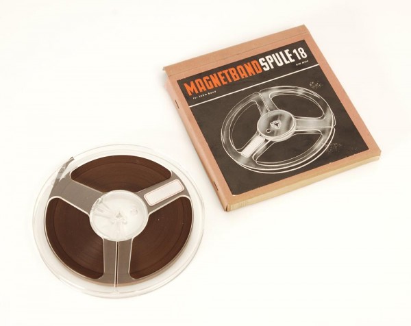 Schneider Magnetbandspule 18 Kunststoff mit Band