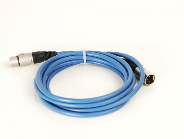 Cable XLR socket to XLR plug 2.50 m