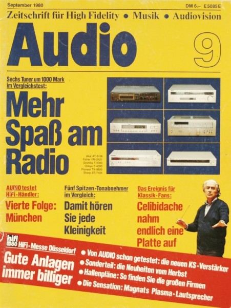 Audio 9/1980 Zeitschrift