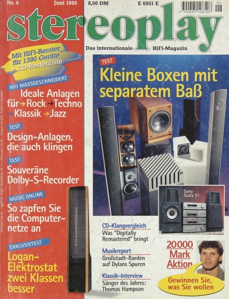 Stereoplay 6/1995 Zeitschrift